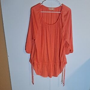 Faded Glory Women's Coral Blouse